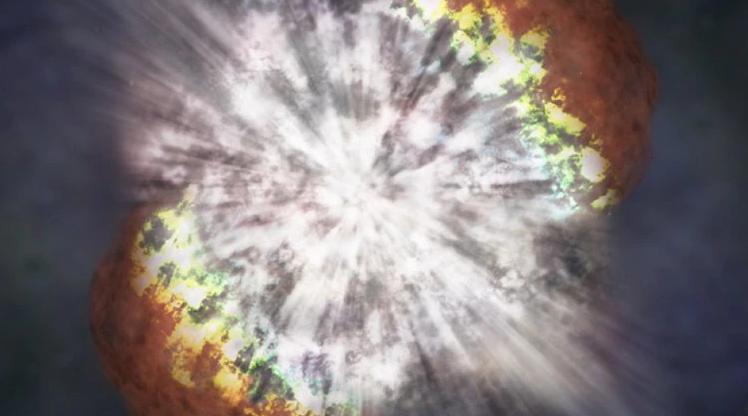 NASA, explosión de supernova