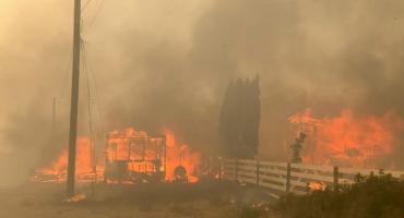 Ola de calor en Canadá: incendio borró del mapa a una pequeña localidad
